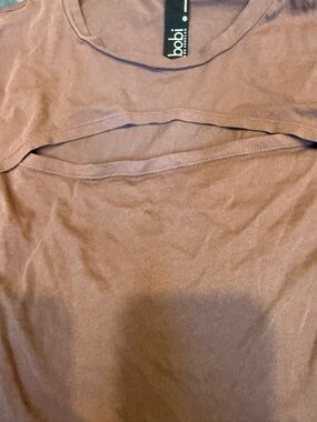 bobi Brown Layered Front-Cut Tee